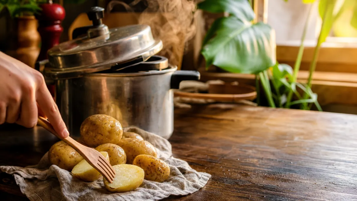 Temps de cuisson pomme de terre cocotte minute : le guide